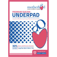 Load image into Gallery viewer, Motherhood Underpads 60 X 90 Single Pack
